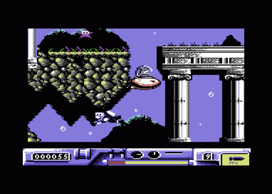 Nobby The Aardvark Screenshot 9 (Commodore 64/128)