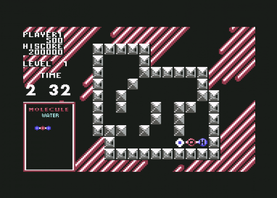 Atomix Screenshot 7 (Commodore 64)