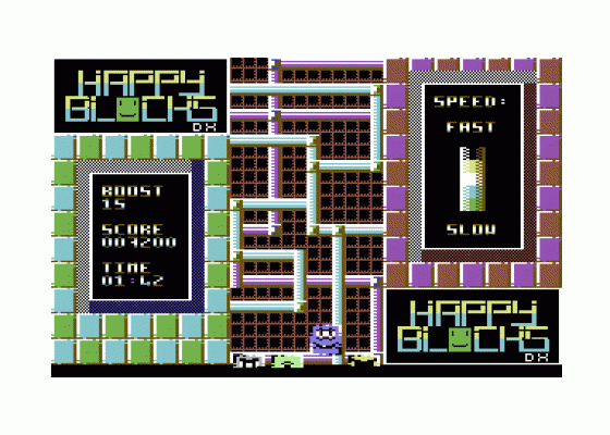 Happy Blocks DX Screenshot 18 (Commodore 64/128)