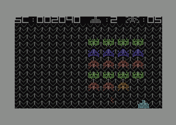 Let's Invade Screenshot 14 (Commodore 64/128)