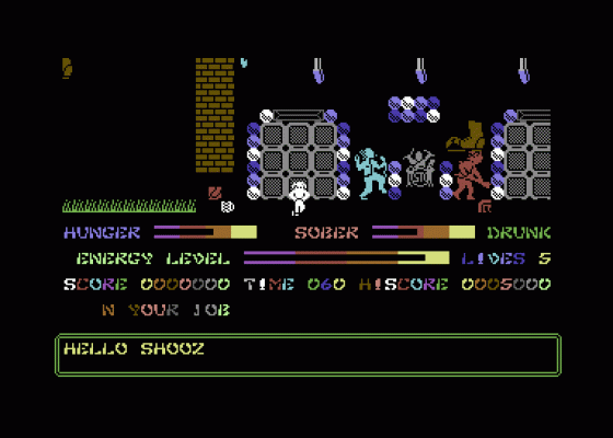 Stairways Screenshot 1 (Commodore 64)