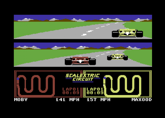 Slot Car Racer Screenshot 9 (Commodore 64)