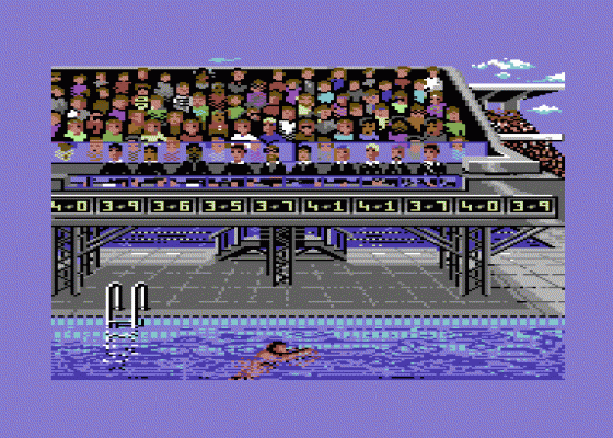 Summer Challenge Screenshot 16 (Commodore 64/128)