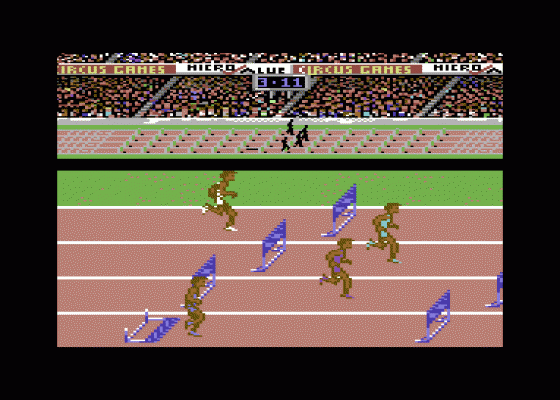 Summer Challenge Screenshot 18 (Commodore 64/128)