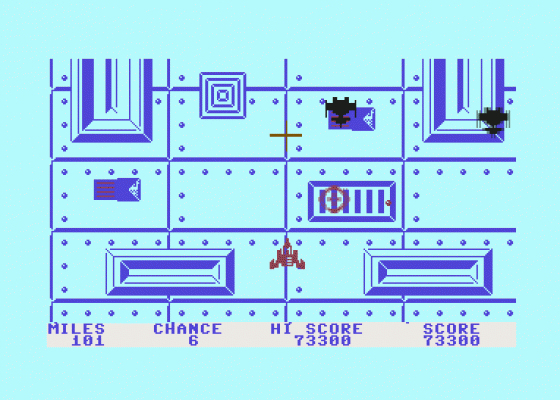 Espial Screenshot 6 (Commodore 64)