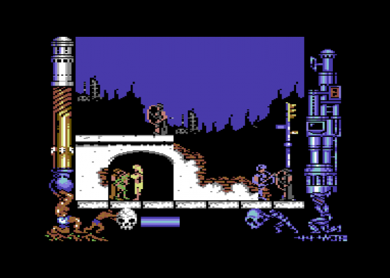 Metropolis Screenshot 5 (Commodore 64/128)