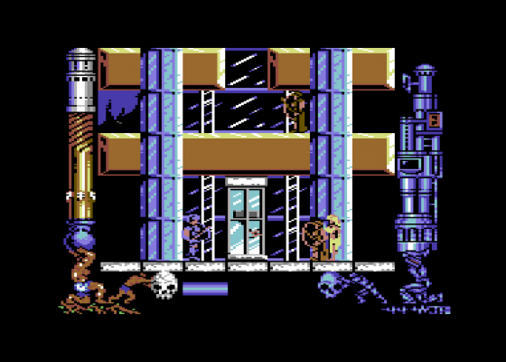 Metropolis Screenshot 6 (Commodore 64/128)