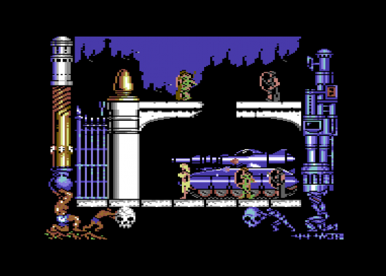 Metropolis Screenshot 7 (Commodore 64/128)