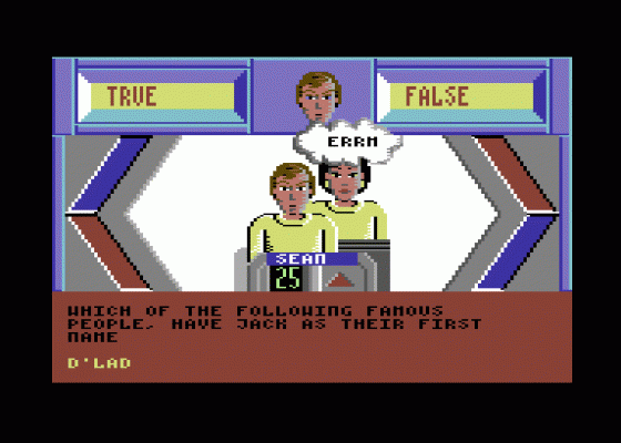 Every Second Counts Screenshot 8 (Commodore 64/128)