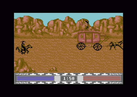 Buffalo Bill's Rodeo Games Screenshot 8 (Commodore 64/128)