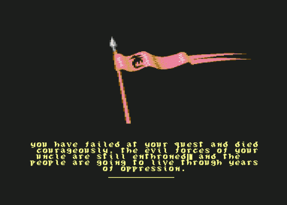 Iron Lord Screenshot 12 (Commodore 64/128)