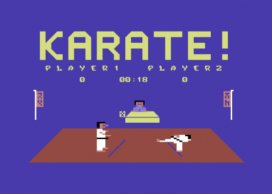 Japan Karate Screenshot 1 (Commodore 64)