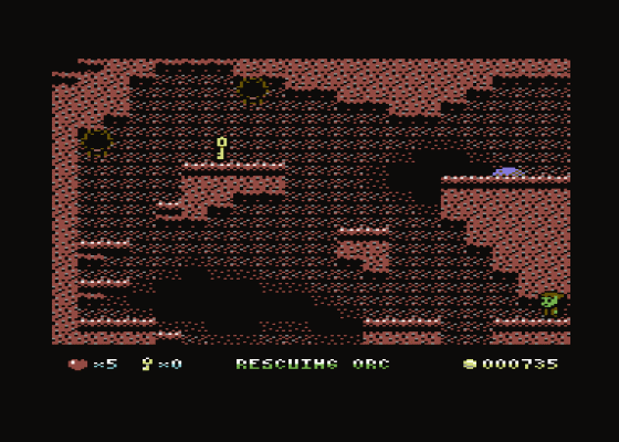 Rescuing Orc Screenshot 10 (Commodore 64/128)