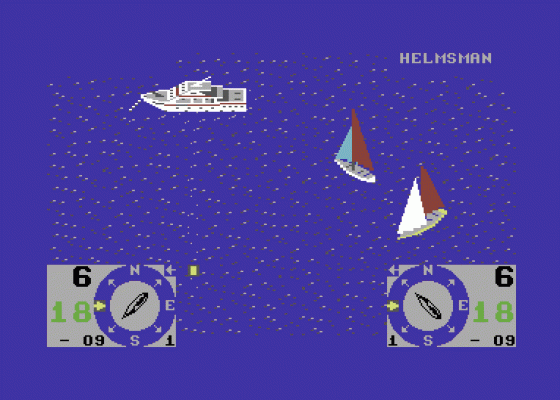 America's Cup Challenge Screenshot 9 (Commodore 64/128)