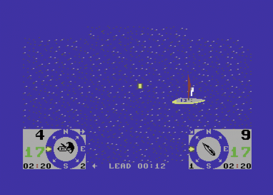 America's Cup Challenge Screenshot 11 (Commodore 64/128)