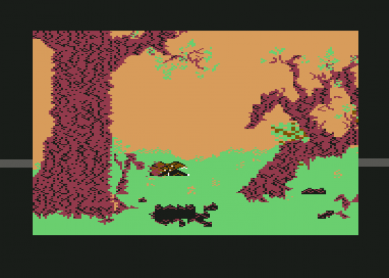 Beyond The Forbidden Forest Screenshot 6 (Commodore 64)