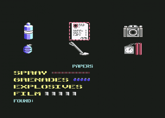 Infiltrator Screenshot 18 (Commodore 64/128)