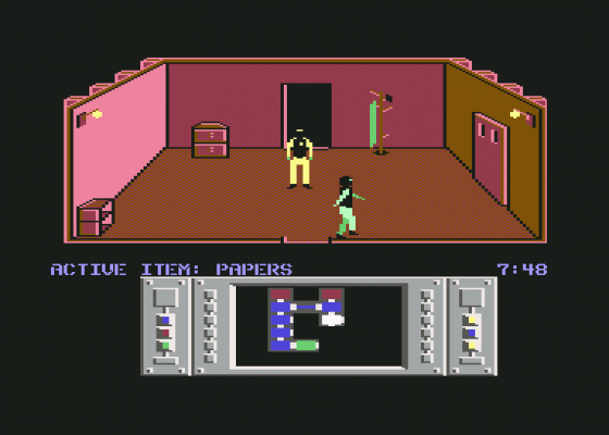 Infiltrator Screenshot 20 (Commodore 64/128)