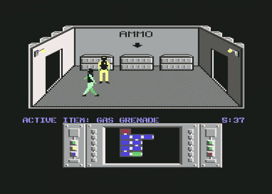 Infiltrator Screenshot 23 (Commodore 64/128)