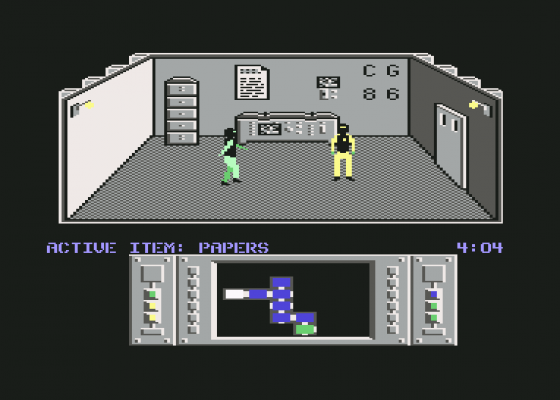 Infiltrator Screenshot 32 (Commodore 64/128)
