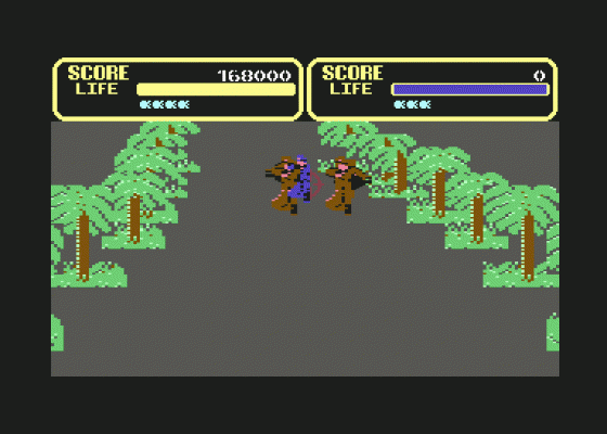 Line Of Fire Screenshot 17 (Commodore 64/128)