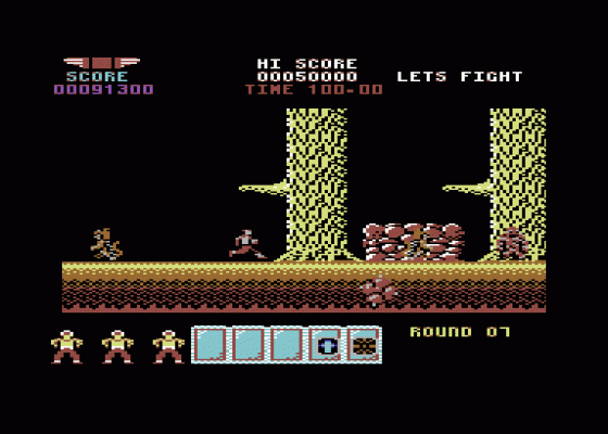 Rygar Screenshot 7 (Commodore 64/128)