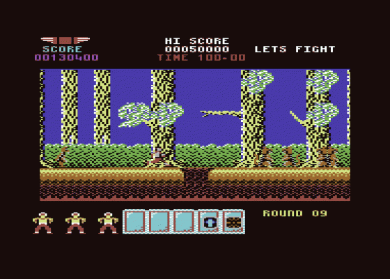 Rygar Screenshot 9 (Commodore 64/128)