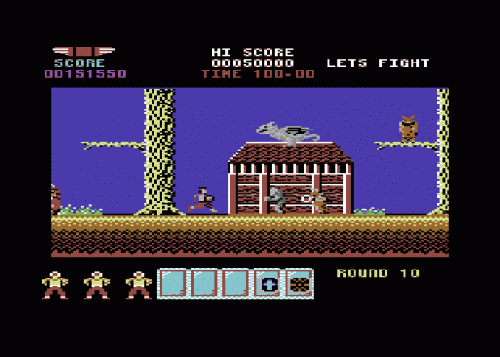 Rygar Screenshot 11 (Commodore 64/128)