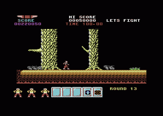 Rygar Screenshot 12 (Commodore 64/128)