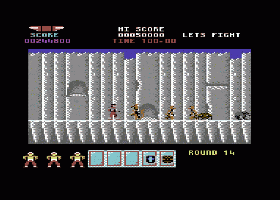 Rygar Screenshot 13 (Commodore 64/128)