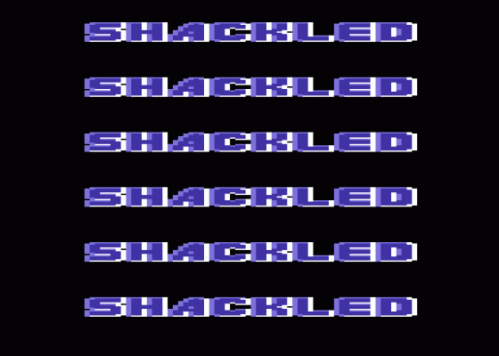 Shackled Screenshot 8 (Commodore 64/128)