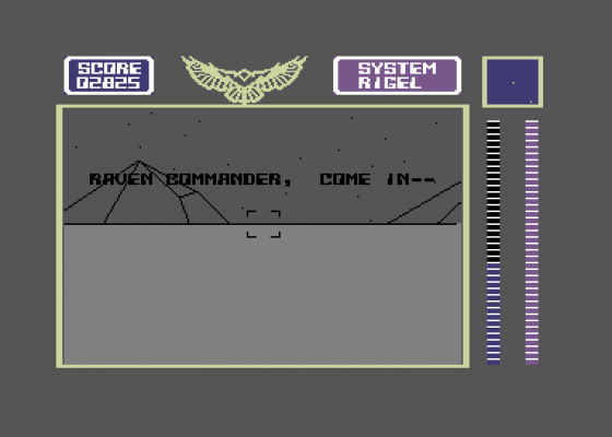 Stellar 7 Screenshot 7 (Commodore 64/128)