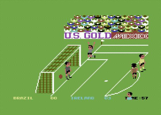 World Cup Carnival Screenshot 9 (Commodore 64/128)