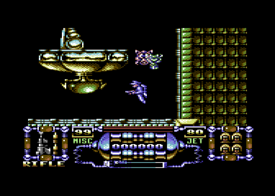 Dan Dare III: The Escape Screenshot 7 (Commodore 64)