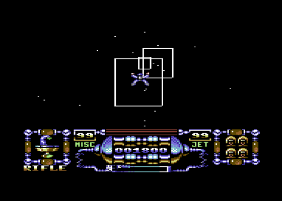 Dan Dare III: The Escape Screenshot 8 (Commodore 64)