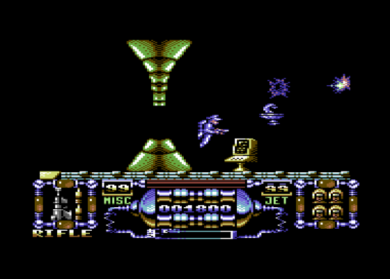 Dan Dare III: The Escape Screenshot 15 (Commodore 64)