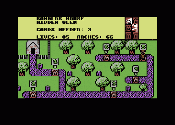 McDonaldland Screenshot 5 (Commodore 64)