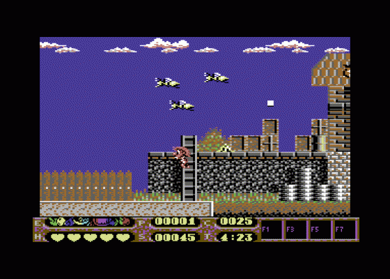 Rolling Ronny Screenshot 6 (Commodore 64)