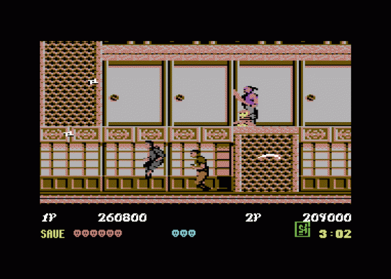 Shinobi Screenshot 20 (Commodore 64)