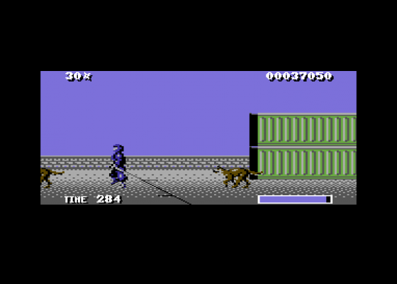 The Ninja Warriors Screenshot 5 (Commodore 64)