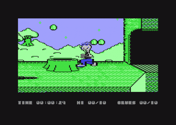 William Wobbler Screenshot 1 (Commodore 64/128)