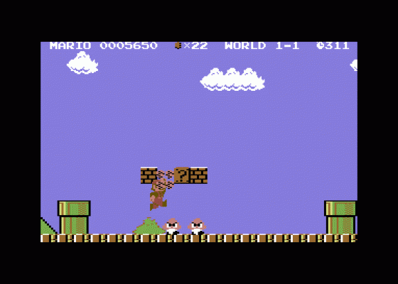 Super Mario Bros. Screenshot 12 (Commodore 64/128)