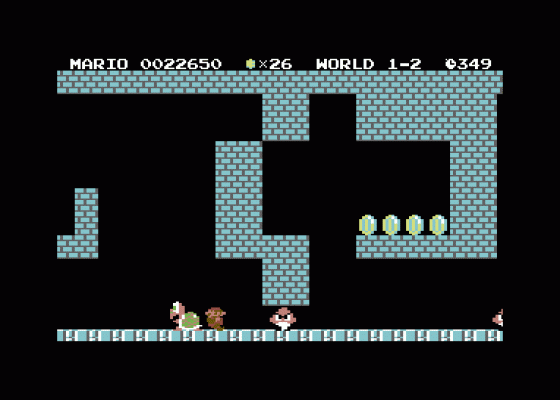 Super Mario Bros. Screenshot 17 (Commodore 64/128)