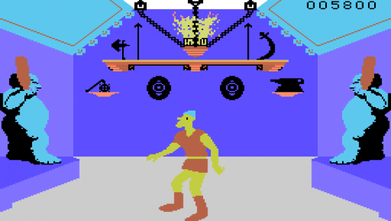 Dragon's Lair Screenshot 6 (Coleco Adam)