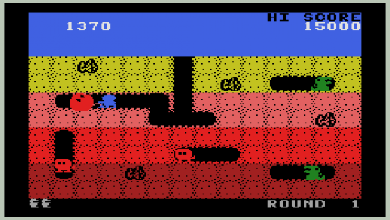 Dig Dug Screenshot 6 (Coleco Vision Games System)