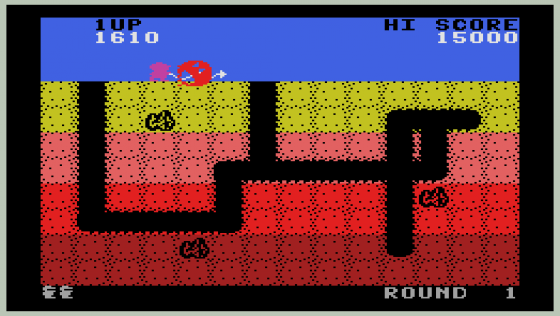 Dig Dug Screenshot 8 (Coleco Vision Games System)