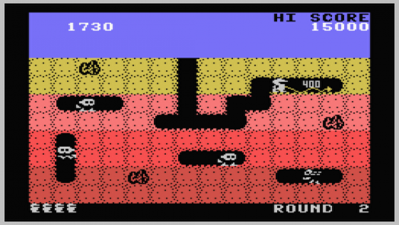 Dig Dug Screenshot 9 (Coleco Vision Games System)