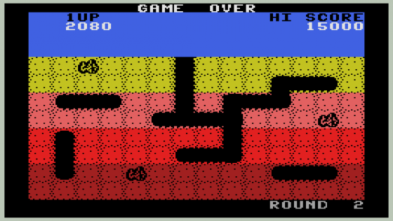 Dig Dug Screenshot 10 (Coleco Vision Games System)