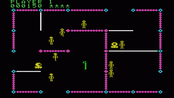 Frenzy Screenshot 1 (Coleco Vision Games System)