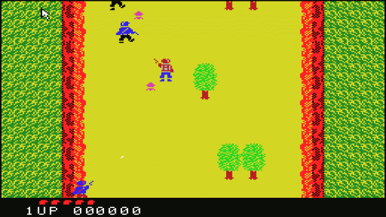 Front Line Screenshot 1 (Coleco Vision Games System)